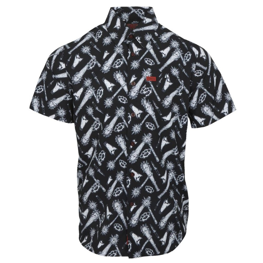 NWT Dixxon Flannel Darkest Black Short Sleeve Shirt (Various Sizes)